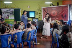 events -Healthy Living Awareness at St.Rita’s High School, Ponnurunni - Prayatna